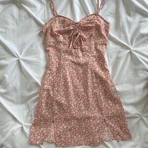 Shein ditsy floral mini dress